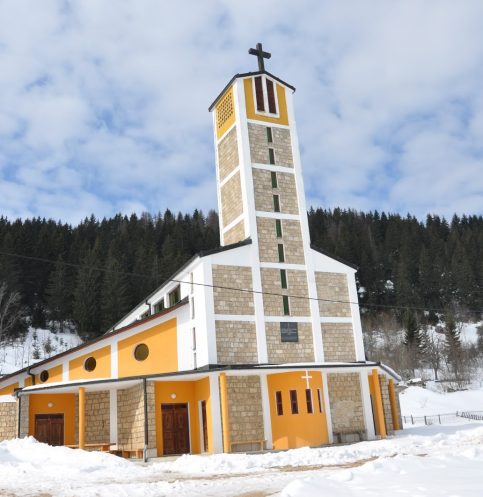 crkva - zima
